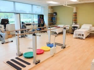 Physical therapy room 
