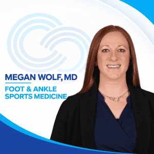 Megan Wolf, MD, orthopedic surgeon at Connecticut Orthopaedics.